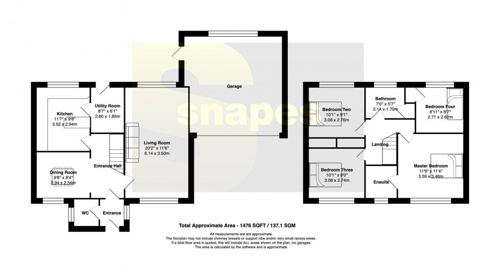 Floorplan for Shiredale Close, Cheadle Hulme, SK8