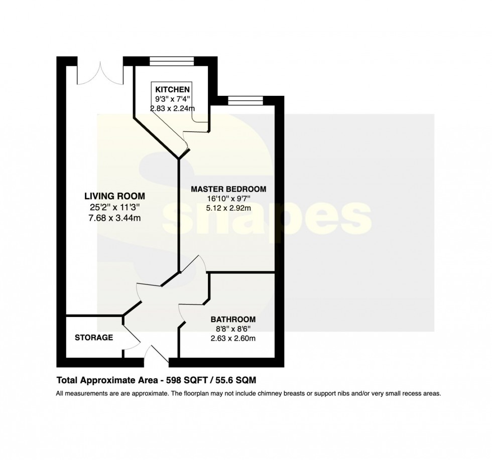 Floorplan for Station Approach, Cheadle Hulme, SK8