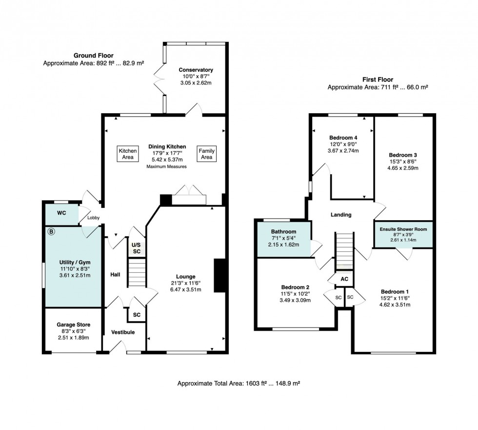 Floorplan for Adelaide Road, Bramhall, SK7