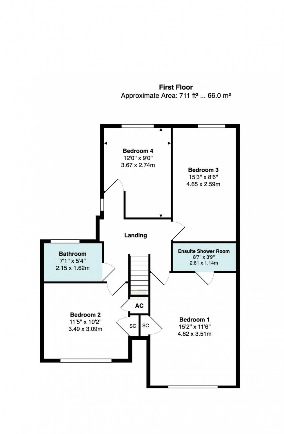 Floorplan for Adelaide Road, Bramhall, SK7