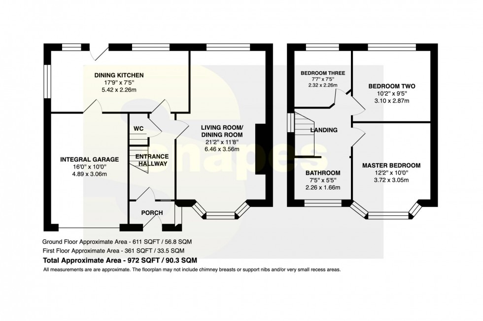 Floorplan for Newlands Avenue, Cheadle Hulme, SK8